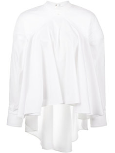 А-образная блузка с плиссировкой и открытой спиной  Esteban Cortazar