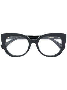 очки в оправе "кошачий глаз" Fendi Eyewear