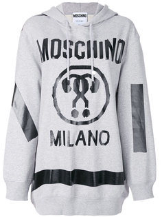 свободная толстовка с вопросительными знаками  Moschino