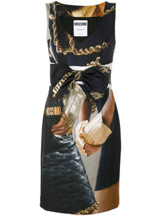 платье trompe loeil fantasy Moschino