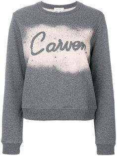джемпер с длинными рукавами и принтом  Carven