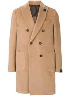 двубортное пальто Lardini