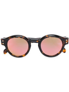 круглые солнцезащитные очки Eddie Peach Havana Retrosuperfuture
