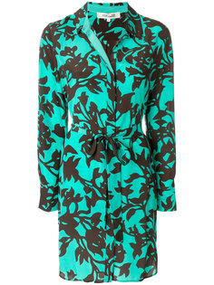 платье-рубашка с цветочным принтом  Dvf Diane Von Furstenberg