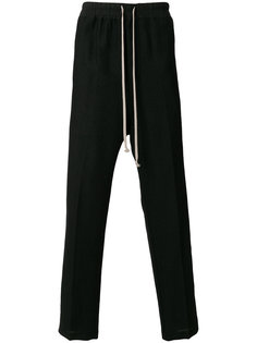 брюки с заниженной проймой Rick Owens