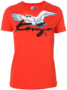 футболка с птицей  Kenzo