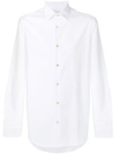рубашка с полосатыми манжетами Paul Smith