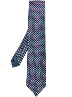 галстук с мелким узором Lanvin
