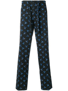 пижамные брюки с цветочным принтом Kenzo
