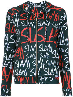 logo print track suit Amir Slama