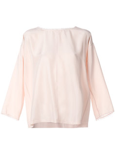 топ с петельчатой окантовкой  Forte Forte