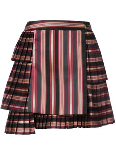полосатая плиссированная юбка Zimmermann