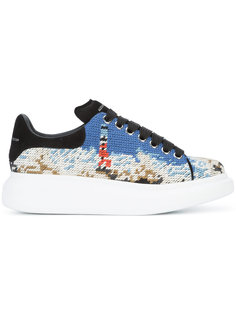 кроссовки с вышитым дизайном Alexander McQueen