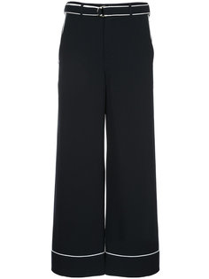 брюки клеш с контрастным кантом  Guild Prime