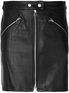 байкерская юбка на молнии Rag & Bone /Jean