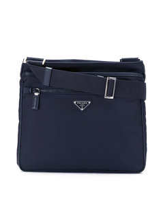 top zip shoulder bag Prada