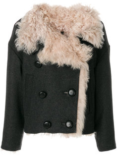 двубортная куртка из овчины Isabel Marant