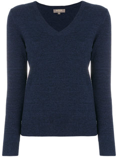 свитер с V-образным вырезом N.Peal