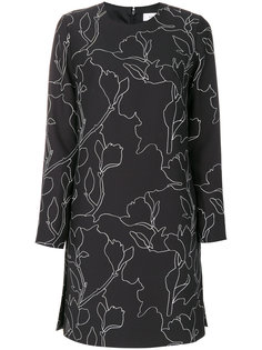 платье шифт с вышивкой  Carven