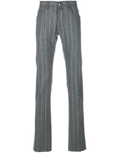 классические полосатые брюки Jacob Cohen