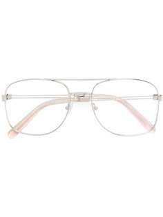 очки с тонкой оправой Chloé Eyewear