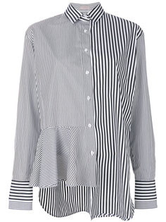 расклешенная рубашка в полоску  MRZ