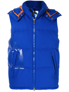 стеганый жилет с капюшоном Junya Watanabe Comme Des Garçons Man