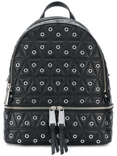 quilted eyelet backpack Michael Michael Kors