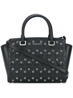 стеганая сумка-тоут с люверсами  Michael Michael Kors
