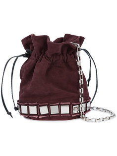 square embellished bucket bag Tomasini