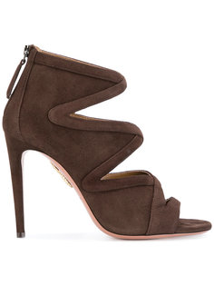 босоножки с резным дизайном Aquazzura