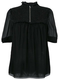 прозрачная блузка на молнии 3.1 Phillip Lim