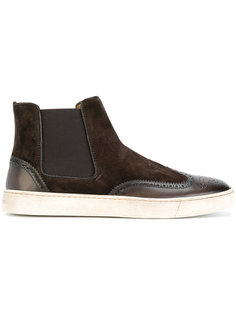 кеды с перфорацией Santoni