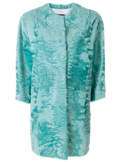 пальто с круглым вырезом  Liska