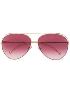 солнцезащитные очки-авиаторы  Fendi Eyewear