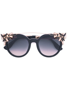 декорированные солнцезащитные очки Jimmy Choo Eyewear