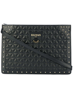 маленькая стеганая сумка на плечо Domaine Balmain