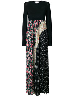 платье с плиссированной панелью P.A.R.O.S.H.