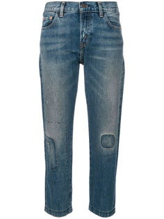 прямые джинсы со строчкой Levis