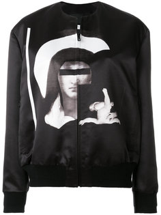 куртка-бомбер с принтом Madonna Givenchy