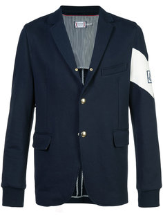 пиджак с нашивкой на рукаве Moncler Gamme Bleu