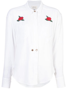 рубашка с вышивкой роз Mcguire Denim