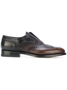 классические туфли Оксфорды Santoni