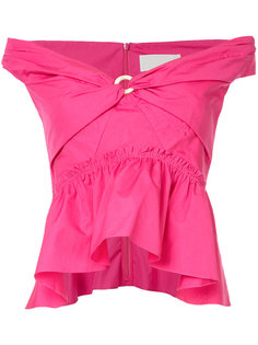 топ-бюстье с баской Peter Pilotto