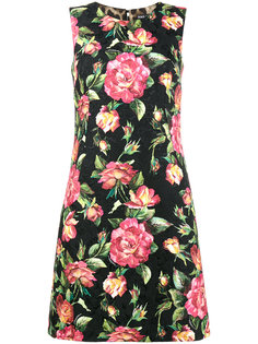 платье с цветочной отделкой  Dolce & Gabbana