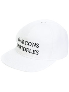 кепка с вышитым логотипом Garcons  Infideles