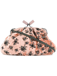 сумка-клатч с украшением из бусин Jamin Puech