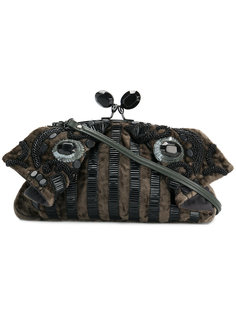 клатч с декоративной отделкой  Jamin Puech