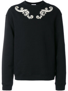 свитер с аппликацией Versace Collection