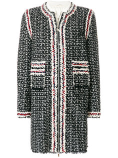 пальто со вставками  Moncler Gamme Rouge